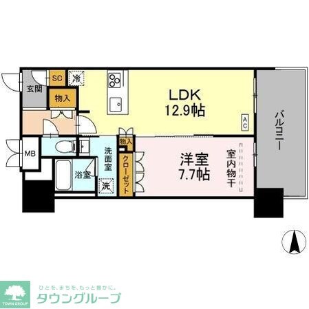 THE RejuvePort KISARAZUの物件間取画像